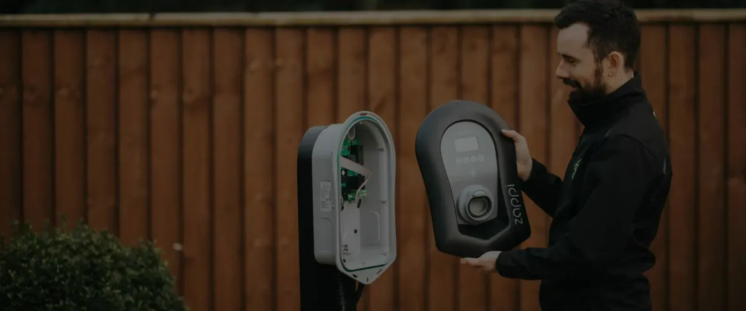 Zappi EV charger installed by Forever Green Energy