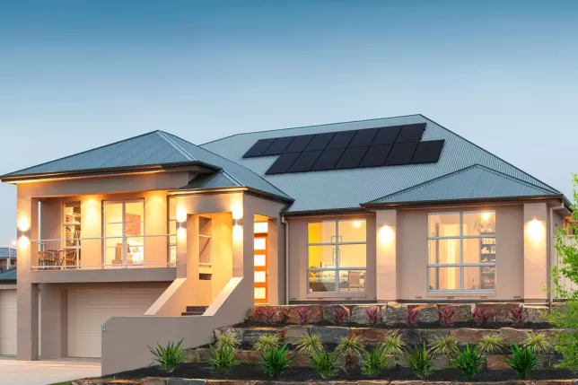 SunPower Performance solar panels on a house