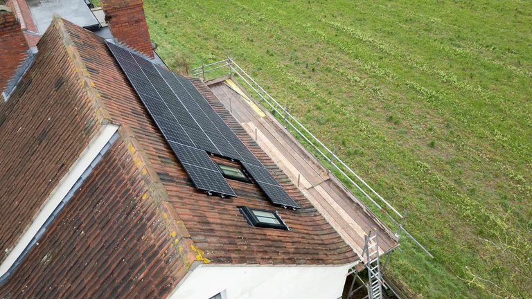 Professional solar panel mounting and weatherproof installation